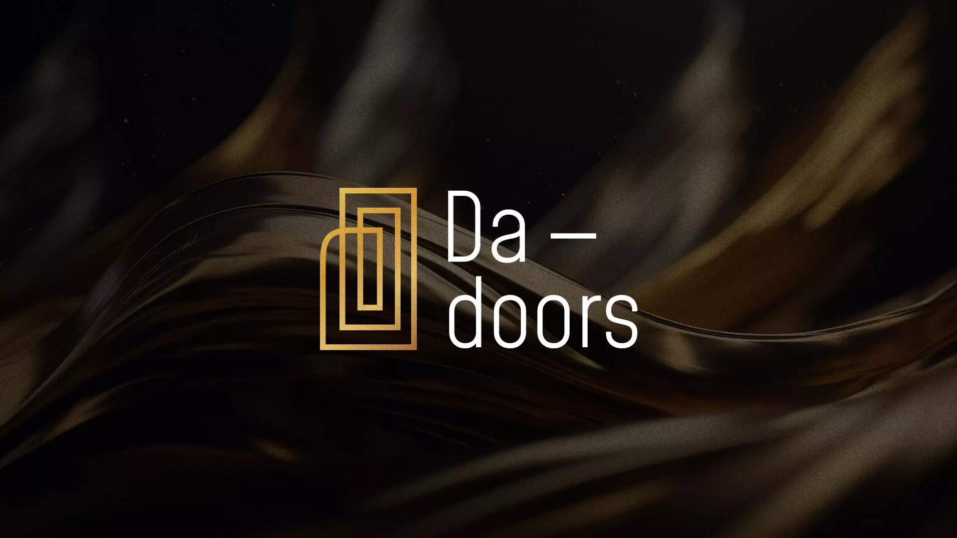 Разработка логотипа для компании «DA-DOORS» в Боре